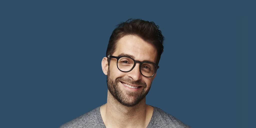 Model Smiling