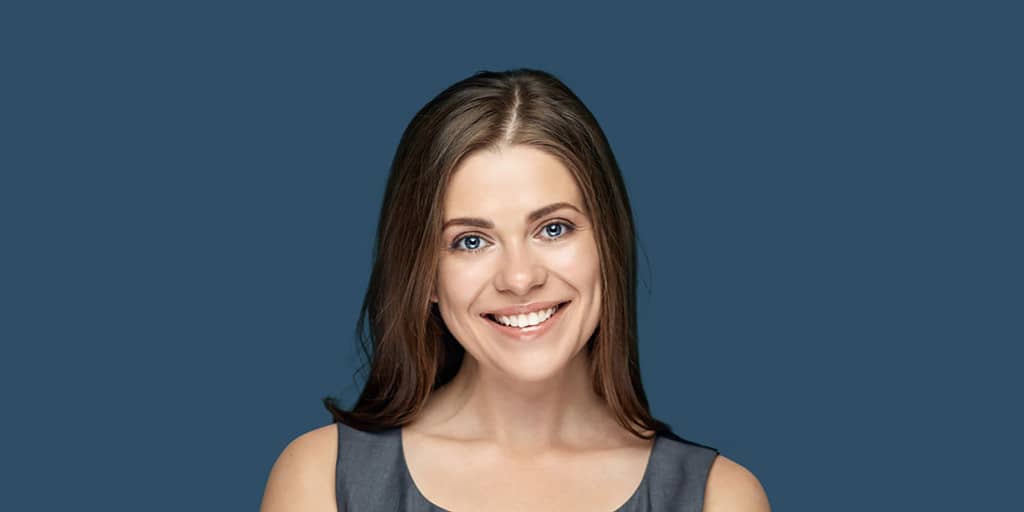 Model Smiling
